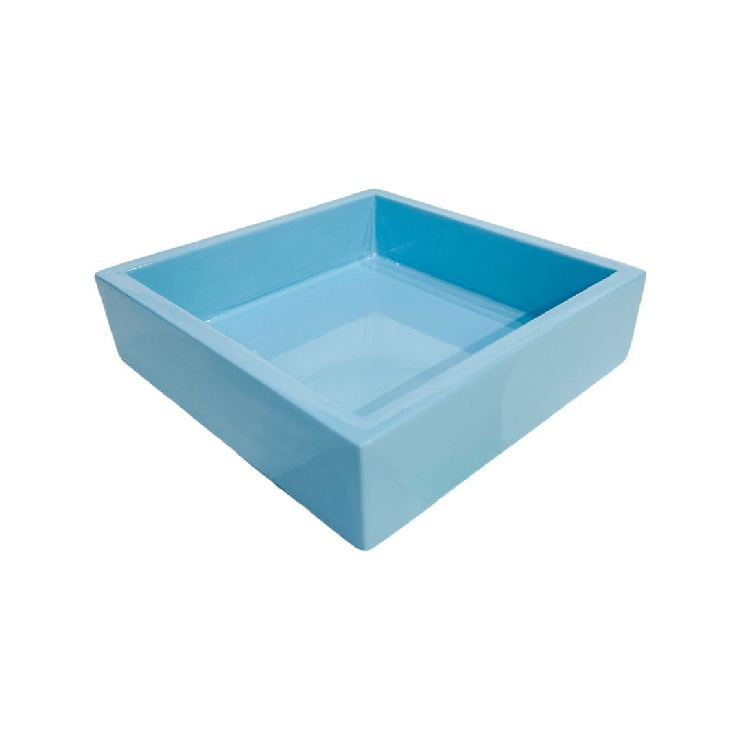 Laura Park Designs cocktail napkin holder for home, stylish metal holder with decorative design for organizing napkins.