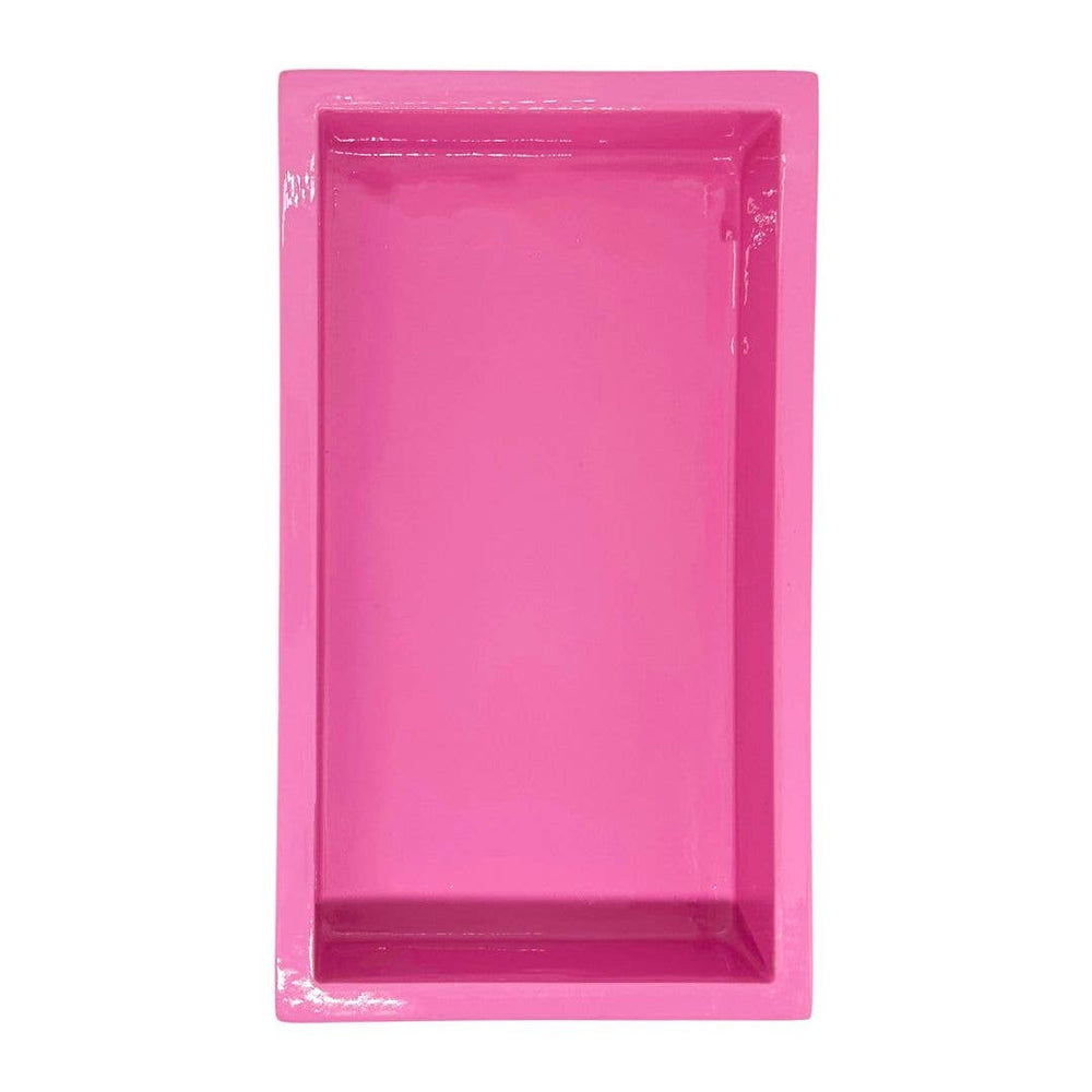 Laura Park Designs guest towel holder for home, featuring a sleek metal design with a curved bar for easy towel hanging.