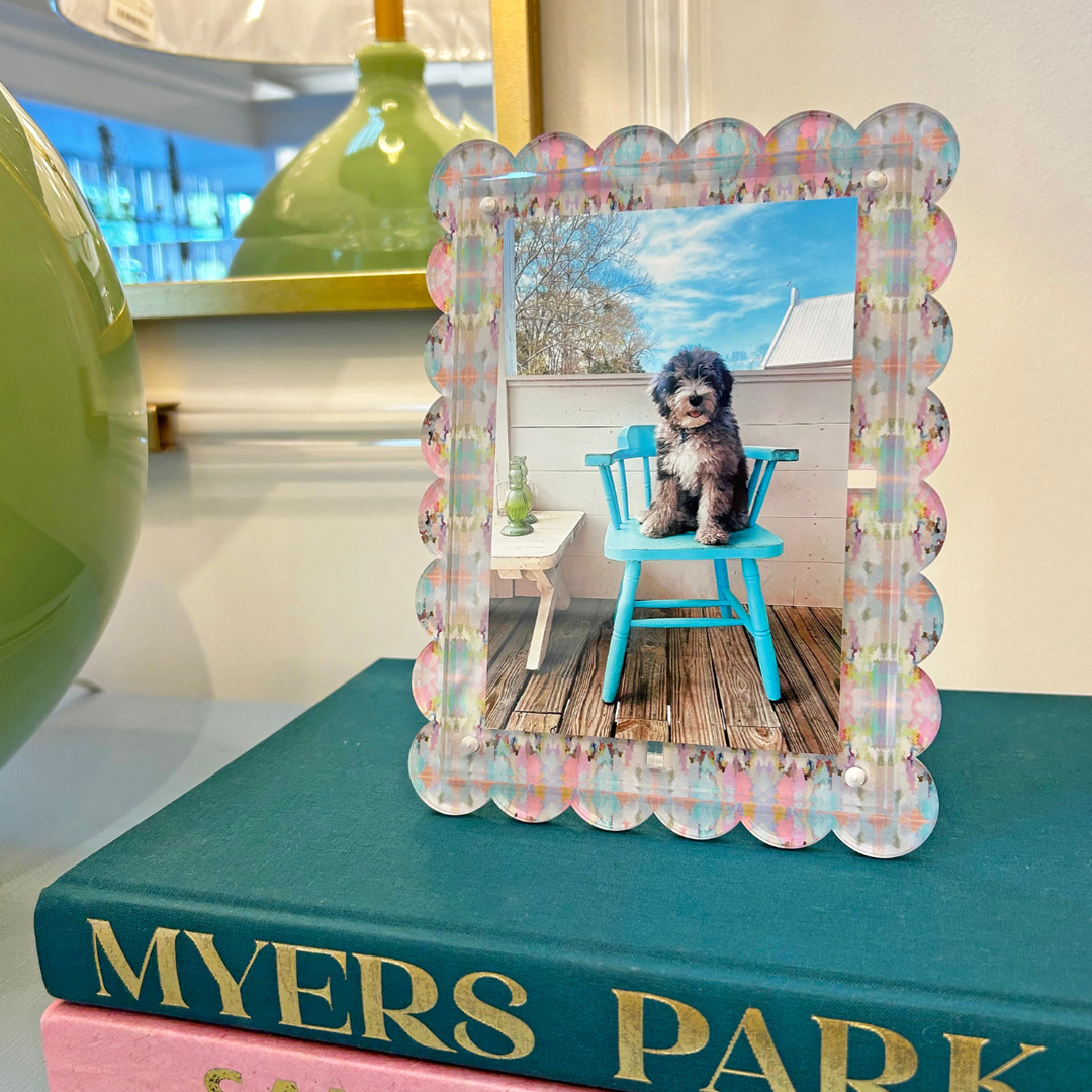 Laura Park Designs Brooks Avenue Picture Frame for home decor, showcasing a stylish frame with a classic design.