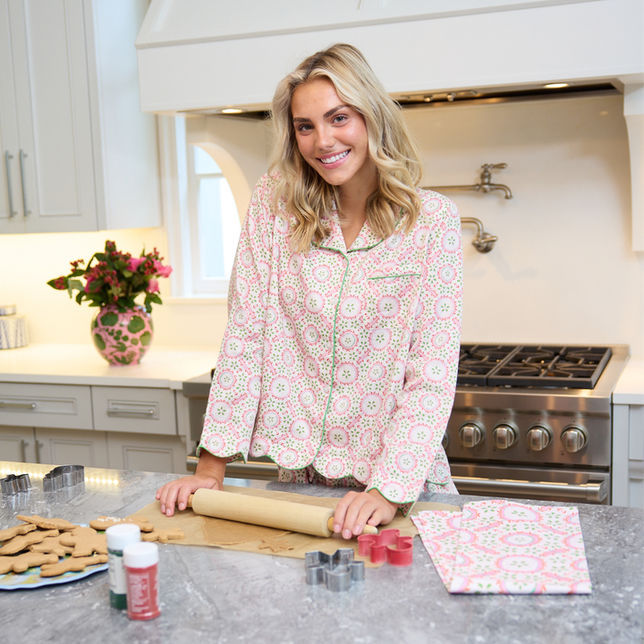 Laura Park Designs Rosie Tea Towel featuring a floral pattern on soft fabric for kitchen decor and drying.