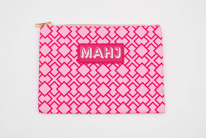 Mahjong card and accessory bag by My Fair Mahjong, stylish storage for Mahjong tiles and game accessories, gifts for Mahjong enthusiasts