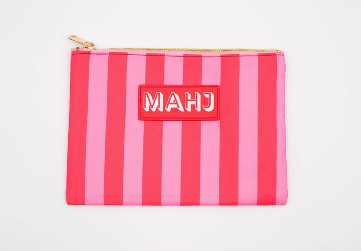 My Fair Mahjong Mahjong card and accessory bag with decorative design, ideal for gift packaging and storage of gaming accessories.