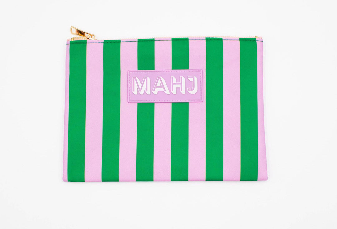My Fair Mahjong Mahjong card and accessory bag with colorful design, ideal for storing playing cards and small gaming accessories.