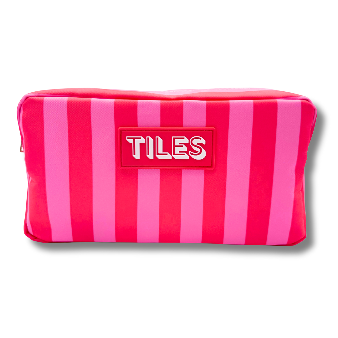 Set of five My Fair Mahjong gift bags featuring colorful Mahjong tile designs for special occasions.