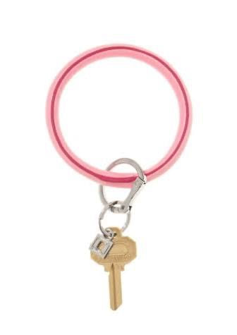 O-venture leather "O" ring key ring featuring a sleek, durable leather design perfect for organizing keys and accessories.