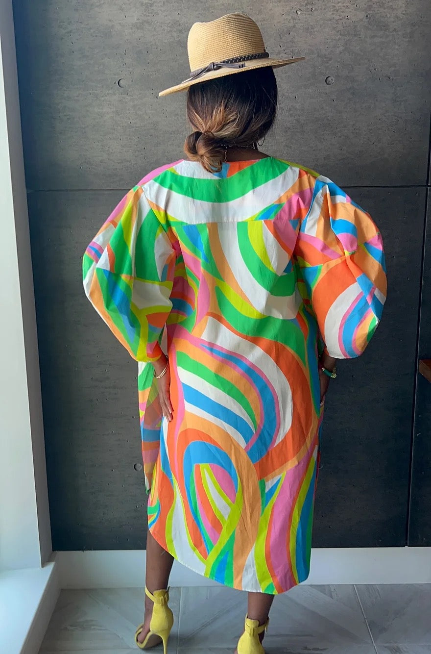 Rainment Morant Bay Tunic Blouse, light and airy tops with floral patterns and button details, perfect for casual wear.