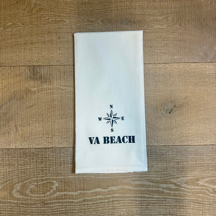 Set of Rustic Marlin local dish towels with colorful, patterned designs perfect for gifts and kitchen decor.