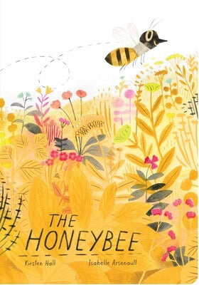 Honeybee baby book by Simon & Schuster featuring colorful illustrations and a soft cover for newborns and infants.