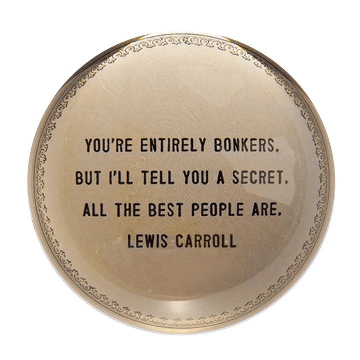 Round paperweight from Sugarboo Designs, 4x4 inches, featuring artistic design, perfect as a decorative gift accessory.