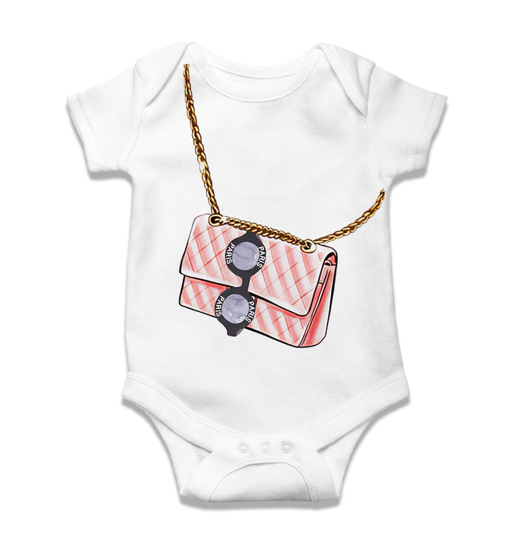 Toss Designs Paris-themed onesie gift set with playful print, comfortable fabric, perfect for infants and babies.