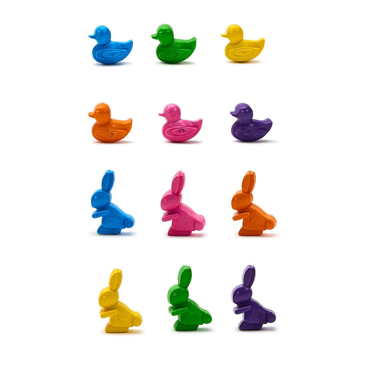 Easter Edition Crayons gift set by Two's Company featuring colorful crayons in festive packaging.