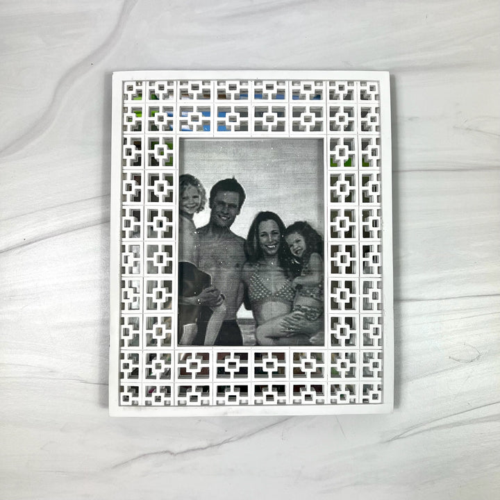 Two's Company Parker Frame in 5x7 size, stylish home photo frame with a sleek design, perfect for displaying cherished memories.