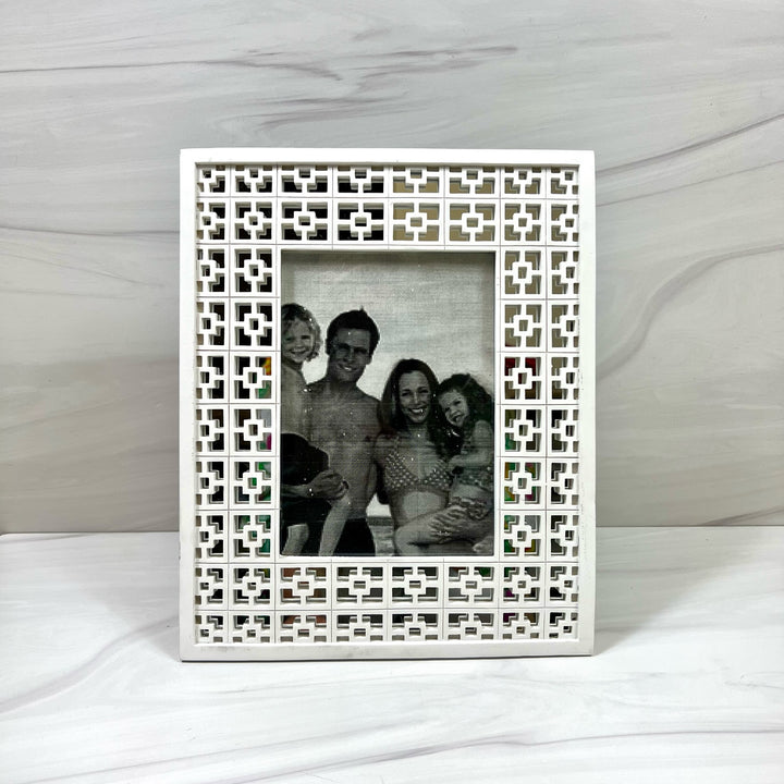 Two's Company Parker Frame in 5x7 size displaying a stylish home decor accessory with a black border and simple design.
