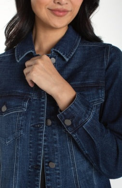 Fit & Flare Denim Jacket