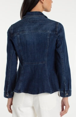 Fit & Flare Denim Jacket