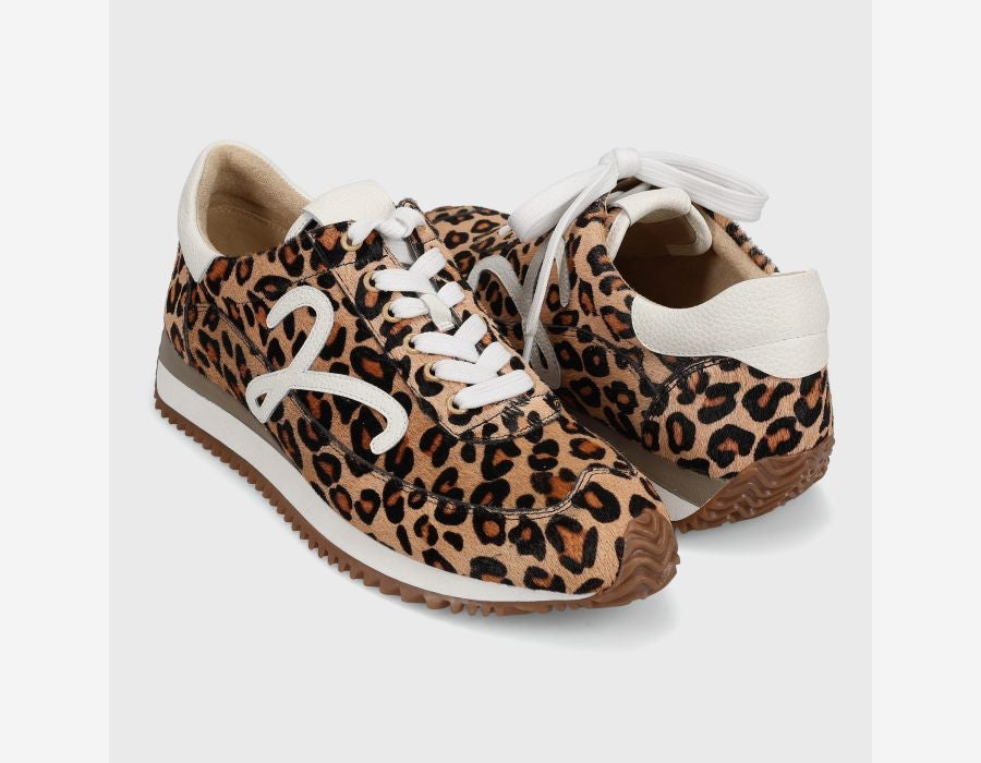 Vaneli Queen Leopard sneaker with a leopard print design, showcasing the stylish accessory on a clean background.